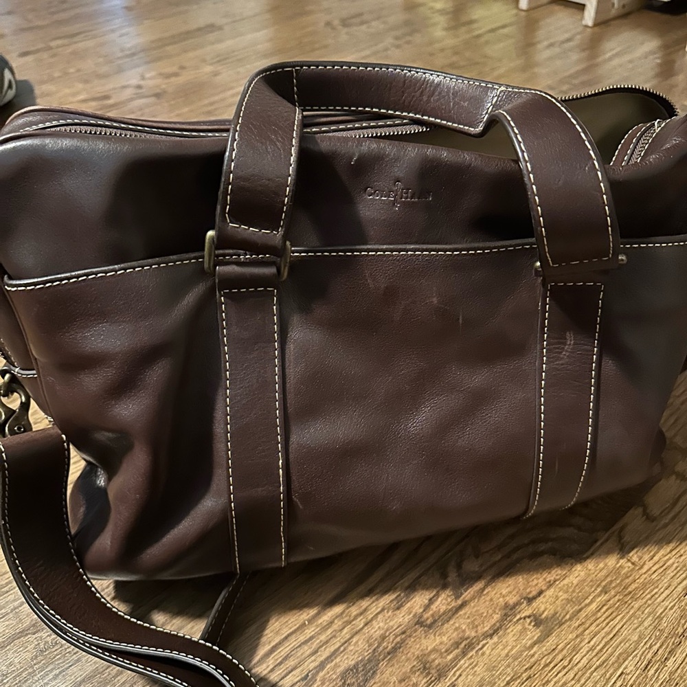 Cole Haan Leather Briefcase